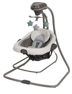 graco baby swing with music