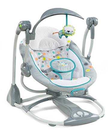 baby girl portable swing