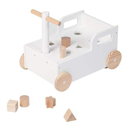 activity cube walker wooden