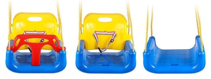 double toddler swing