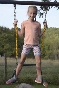 inexpensive wooden swing sets