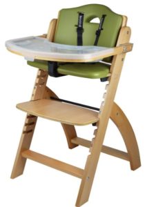 wooden baby high chair