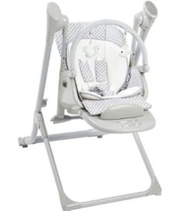 baby swing and high chair combo