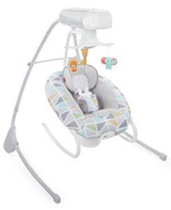 swing and bassinet combo