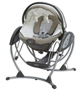 safe for baby to sleep in swing