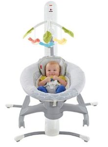 portable baby swing with lights