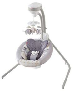 cheap portable baby swing