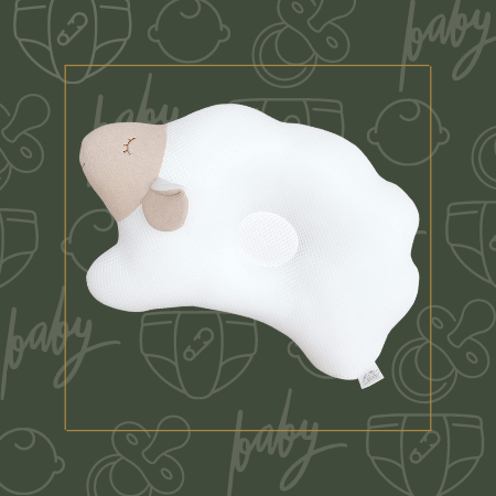 Organic Cotton Baby Protective Pillow