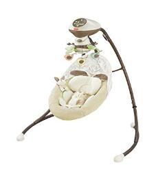 rotating baby swing