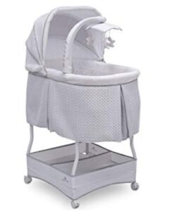 nursery rhyme gliding bassinet