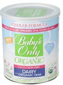 baby's only organic infant formula
