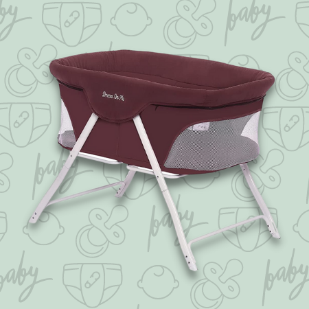 Dream On Me Traveler Small Portable Bassinet