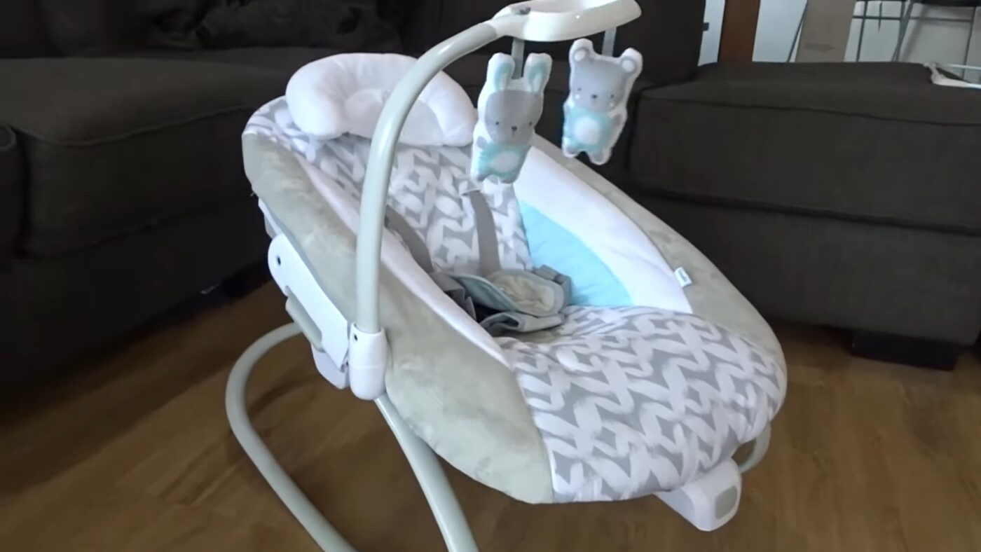 Best baby swing_ Ingenuity Simple Comfort 2-in-1 Swing & Rocker _ Testing & Review