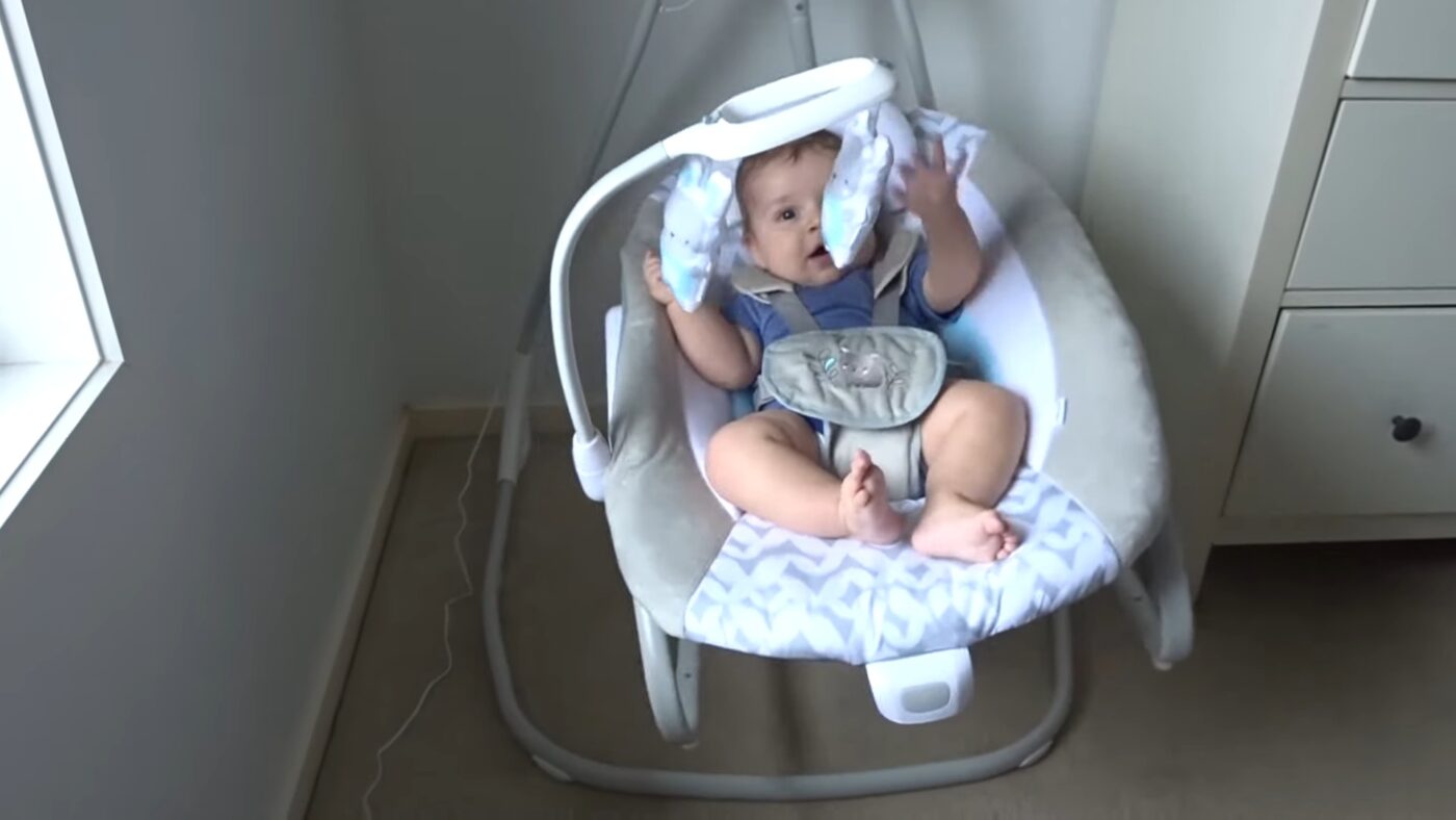 Best baby swing_ Ingenuity Simple Comfort 2-in-1 Swing & Rocker